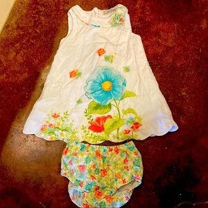 Mayoral Floral Outfit